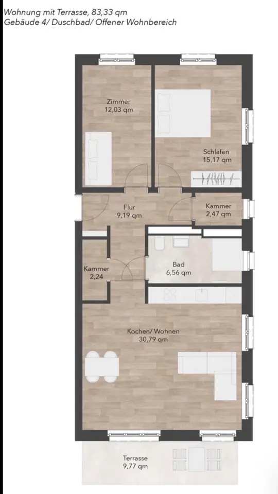 3 Zimmer Wohnung mit 83 m² in Luckenwalde – Bild 5