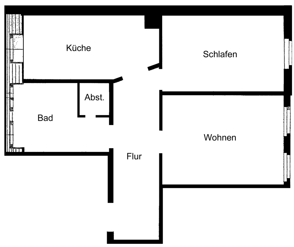 2 Zimmer Wohnung mit 68 m² in Leipzig – Bild 2