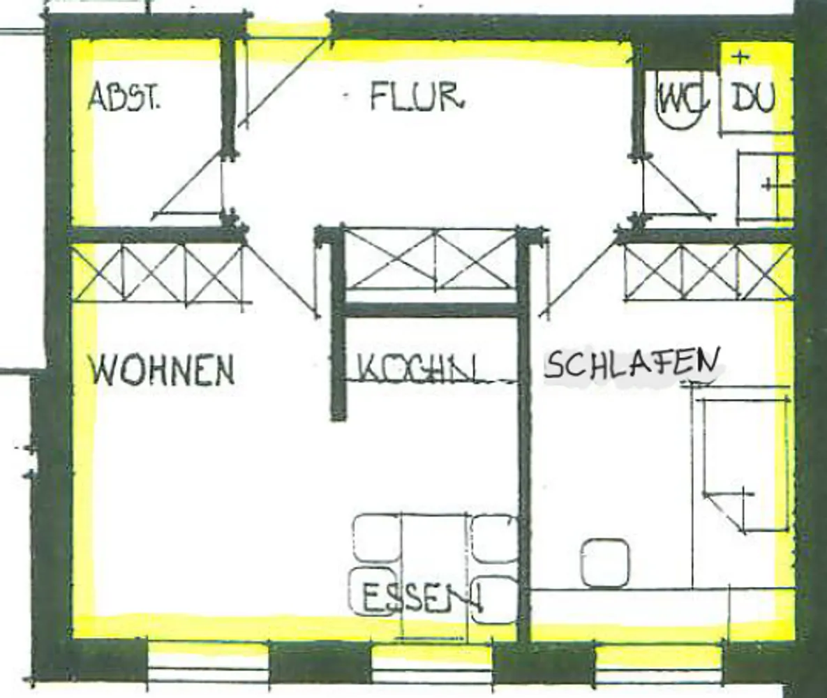 2 Zimmer Wohnung mit 40 m² in Kaufbeuren – Bild 1