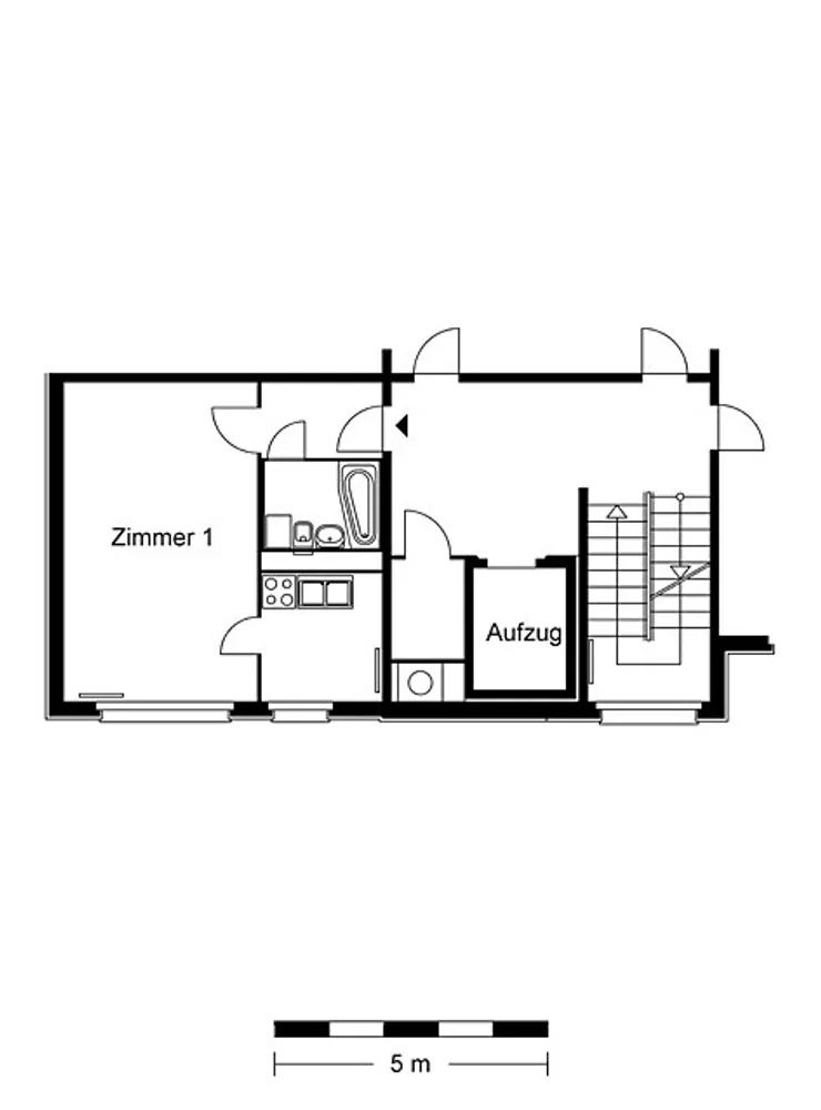 1 Zimmer Wohnung mit 32 m² in Berlin – Bild 3