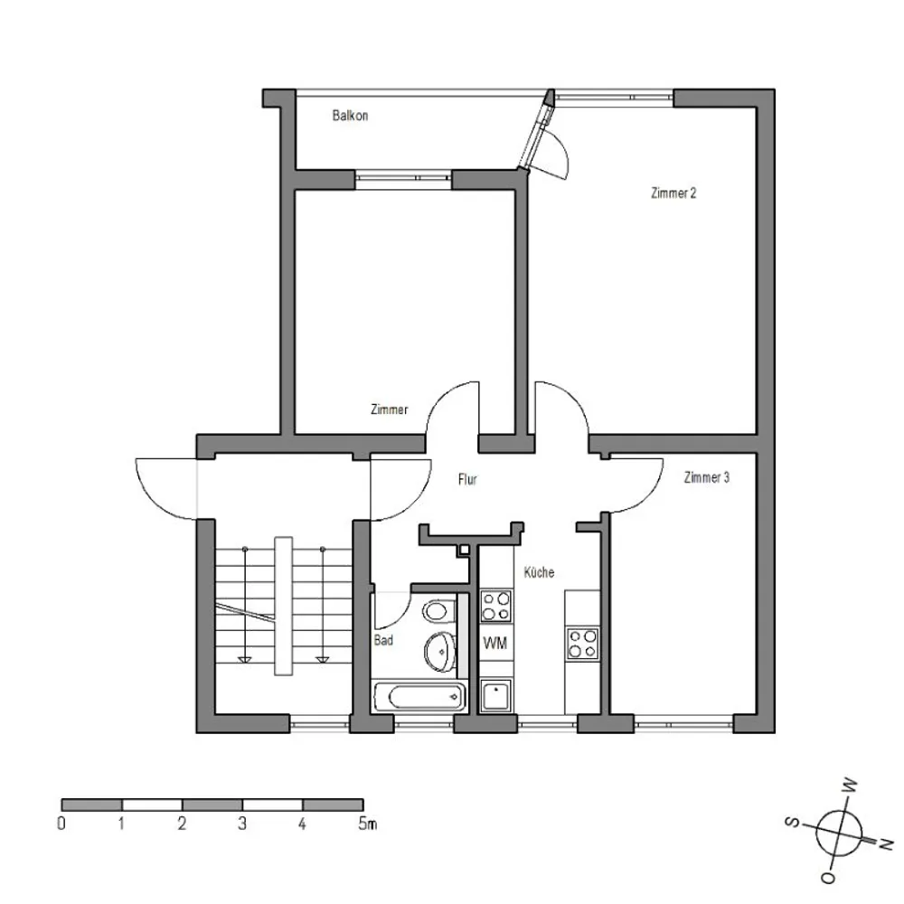 3 Zimmer Wohnung mit 64 m² in Bielefeld – Bild 5