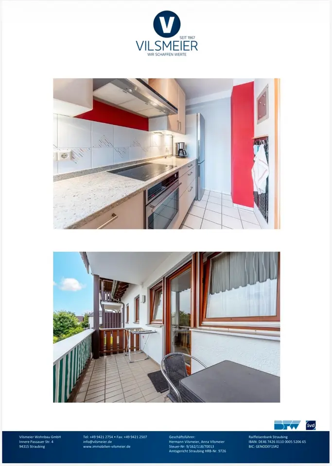 2 Zimmer Wohnung mit 64 m² in Straubing – Bild 3