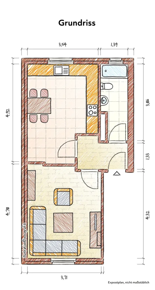 2 Zimmer Wohnung mit 41 m² in Duisburg – Bild 10