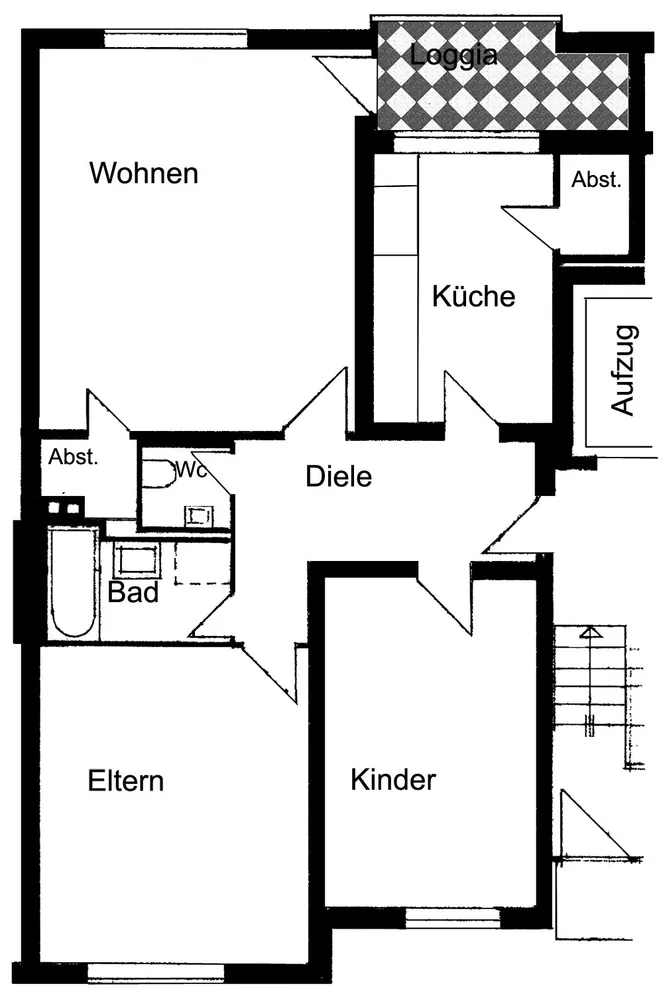 3 Zimmer Wohnung mit 76 m² in Köln – Bild 6