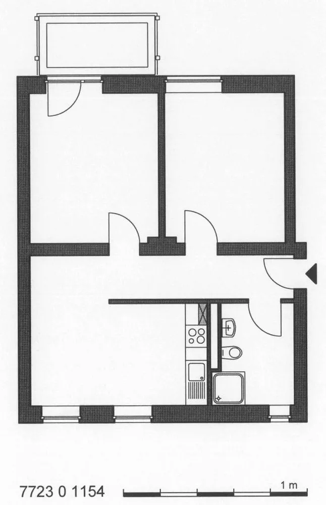 2 room apartment with 58 m² in Cologne – Photo 2