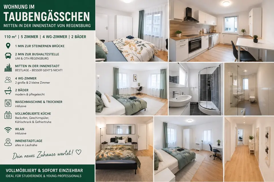 2 Zimmer Wohnung mit 64 m² in Regensburg – Bild 8