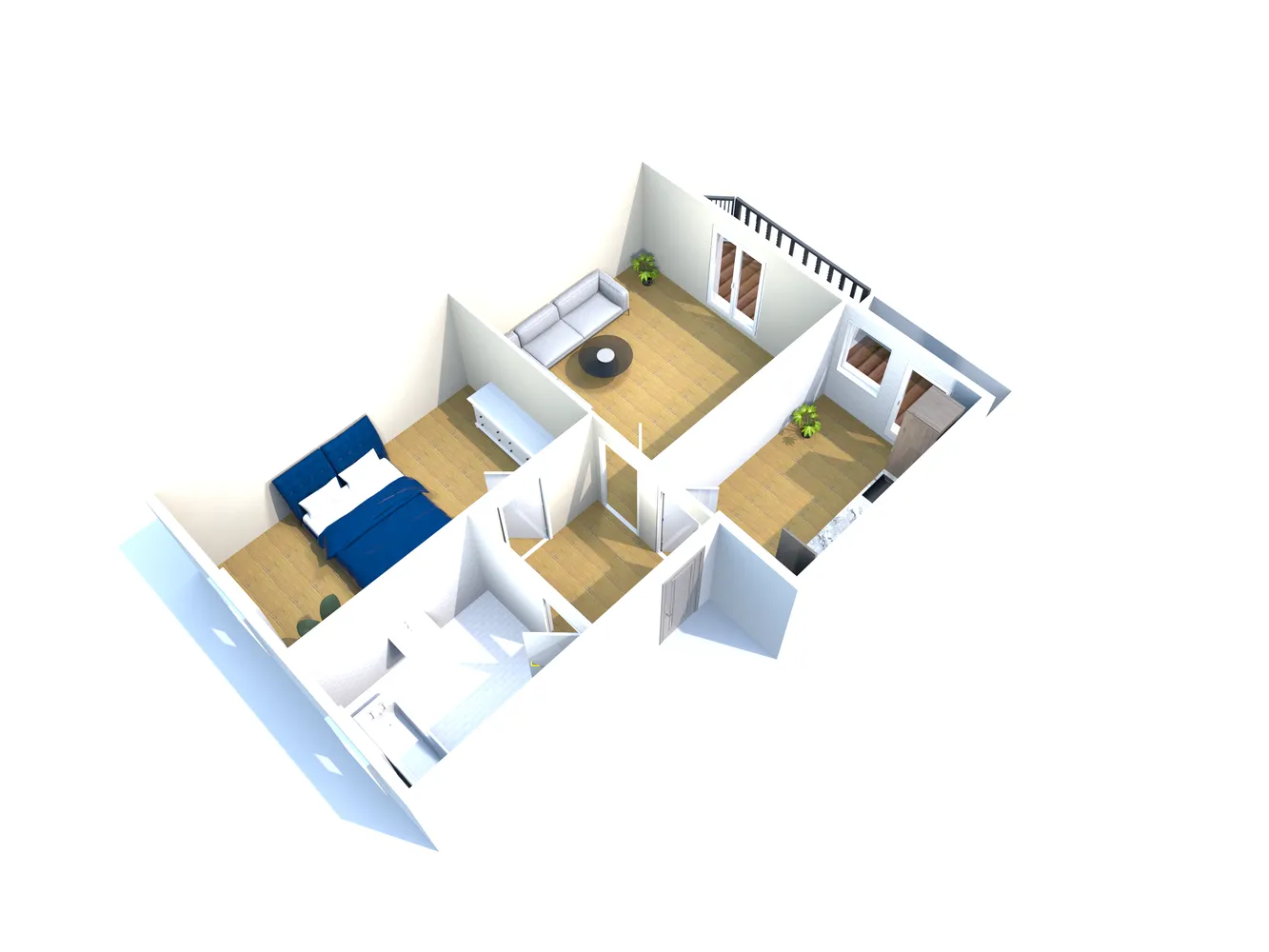 2 Zimmer Wohnung mit 59 m² in Dresden – Bild 3