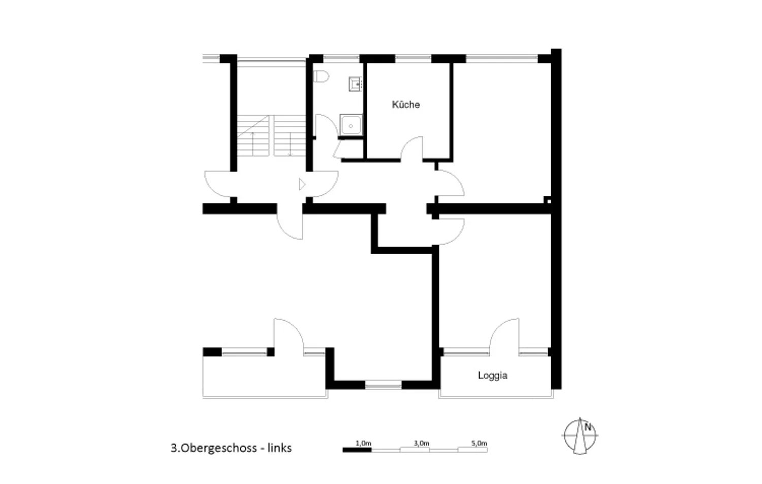 2 room apartment with 62 m² in Hanover – Photo 3
