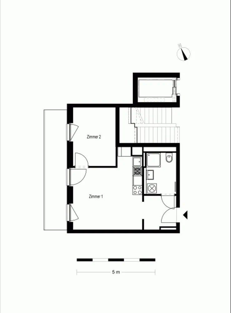 2 room apartment with 45 m² in Berlin – Photo 6
