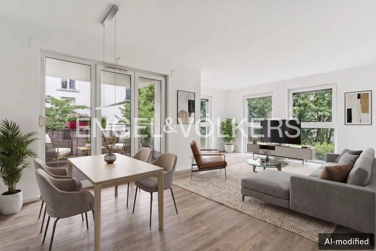 4 Zimmer Wohnung mit 125 m² in Frankfurt am Main – Bild 1