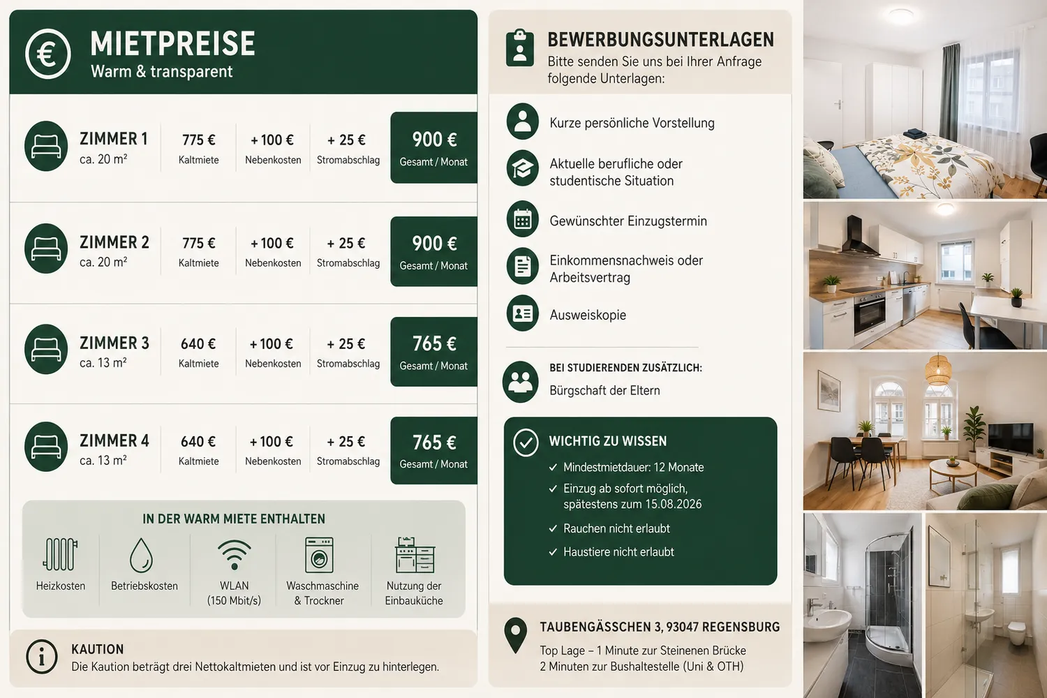 5 Zimmer Wohnung mit 110 m² in Regensburg – Bild 10