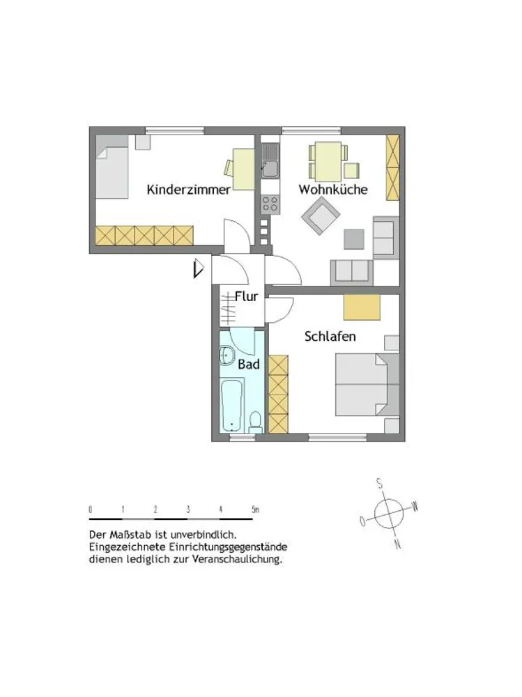 3 room apartment with 59 m² in Mülheim an der Ruhr – Photo 7