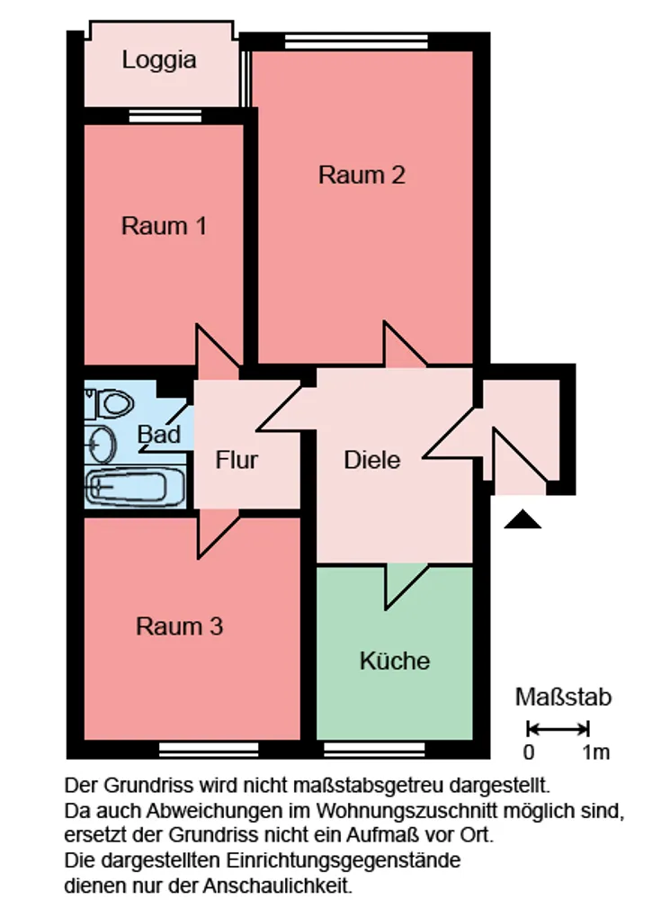 3 Zimmer Wohnung mit 74 m² in Iserlohn – Bild 7