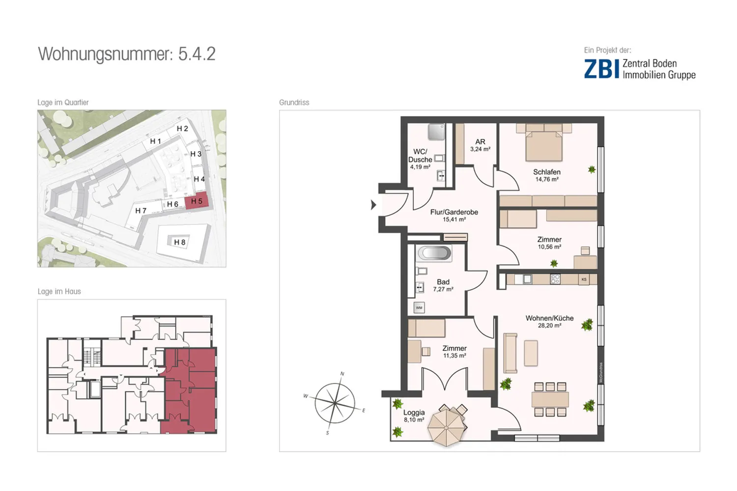 4 room apartment with 99 m² in Dresden – Photo 5