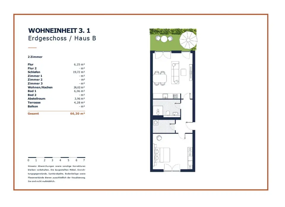2 Zimmer Wohnung mit 66 m² in Leipzig – Bild 7
