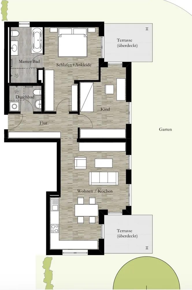 3 Zimmer Wohnung mit 93 m² in München – Bild 10
