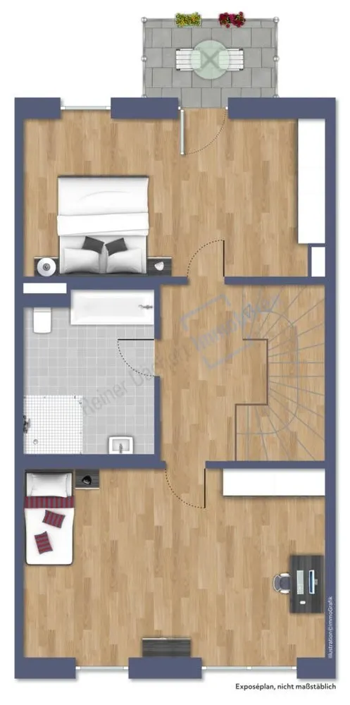 5 Zimmer Wohnung mit 183 m² in Darmstadt – Bild 6
