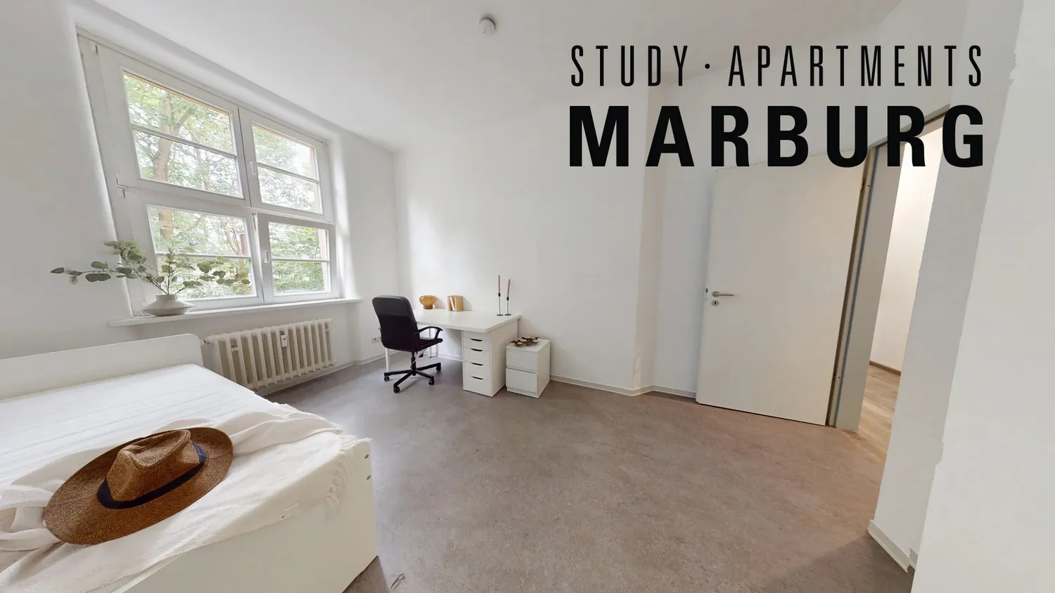 1 Zimmer Wohnung mit 25 m² in Marburg – Bild 1
