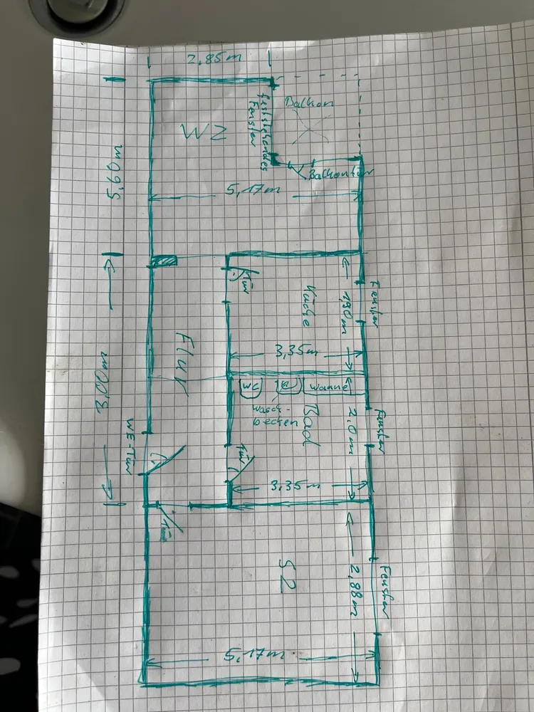 2 Zimmer Wohnung mit 61 m² in Leipzig – Bild 1