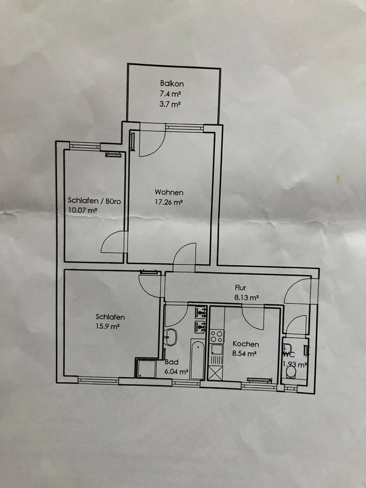 3 Zimmer Wohnung mit 72 m² in Bamberg – Bild 6
