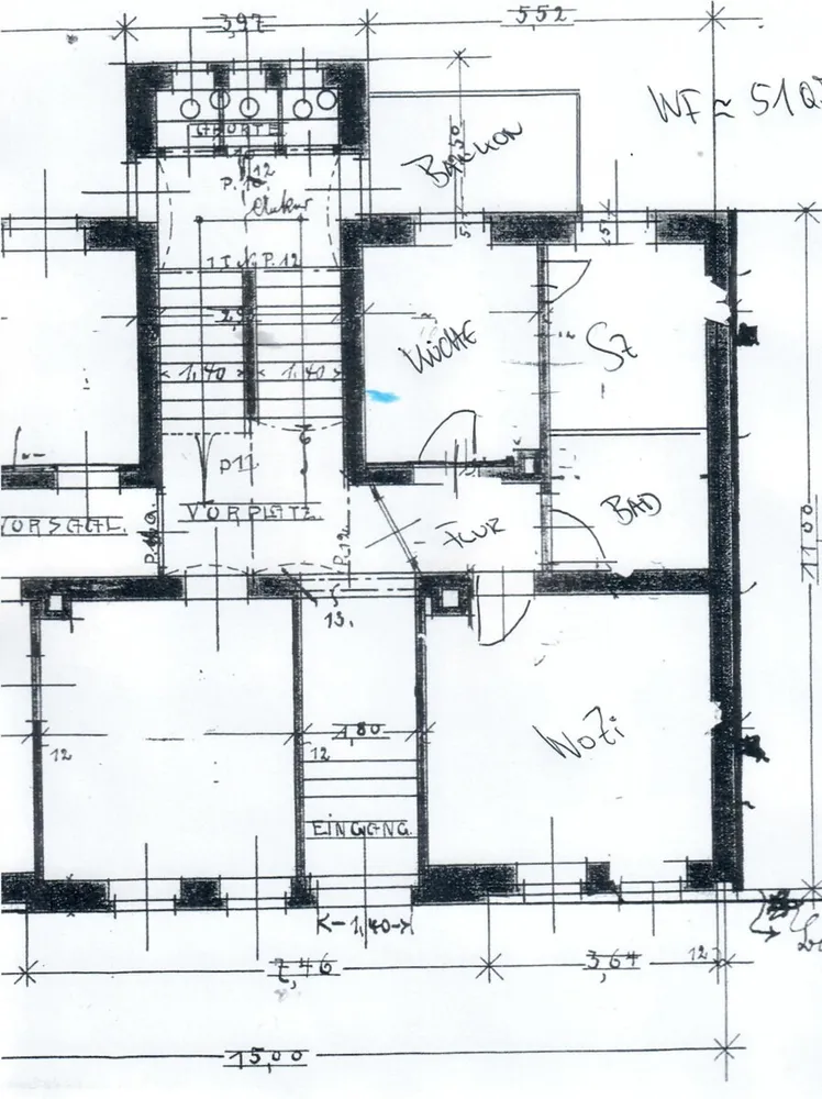 2 room apartment with 51 m² in Aue-Bad Schlema – Photo 8