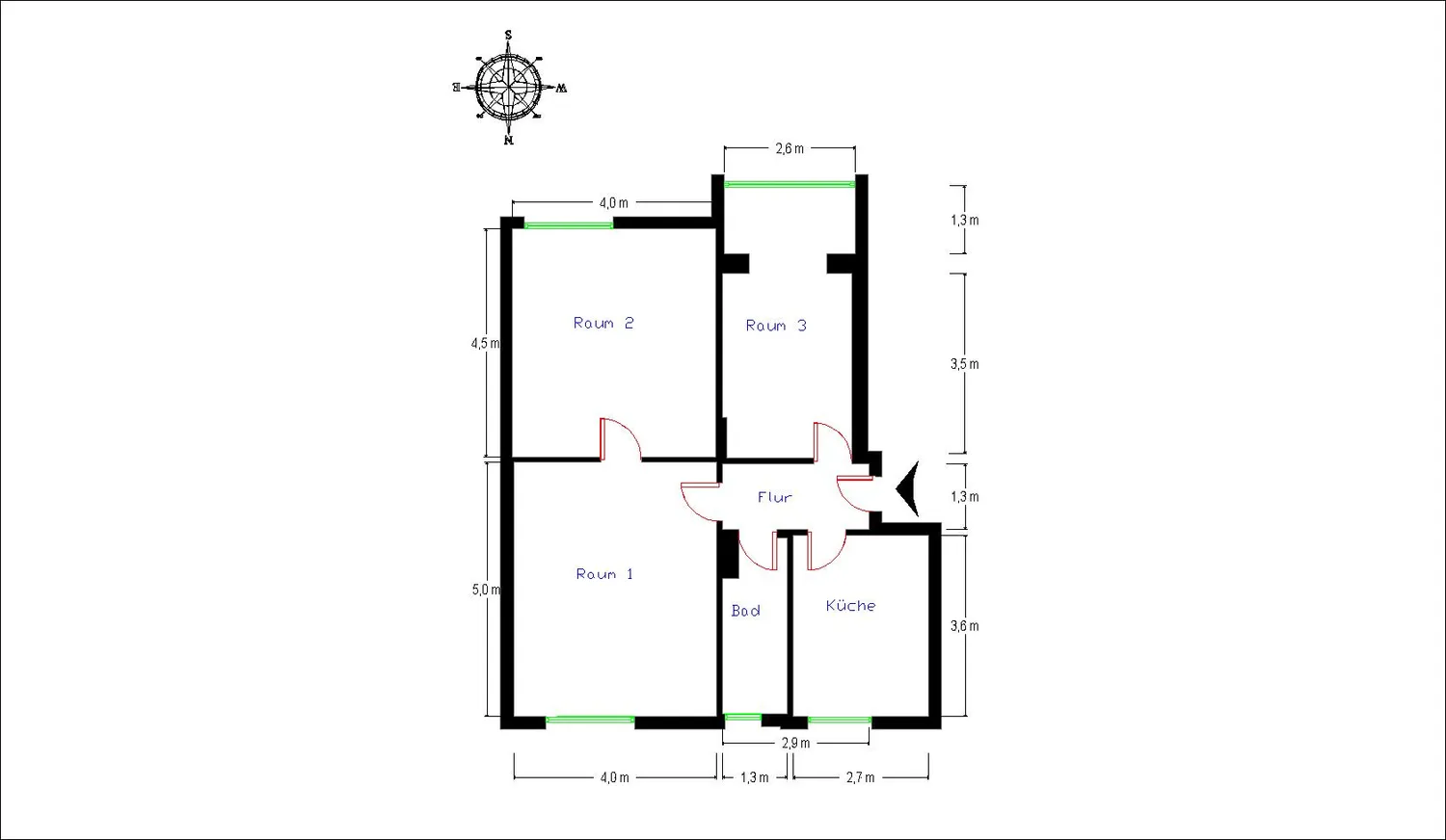 3 room apartment with 69 m² in Magdeburg – Photo 12