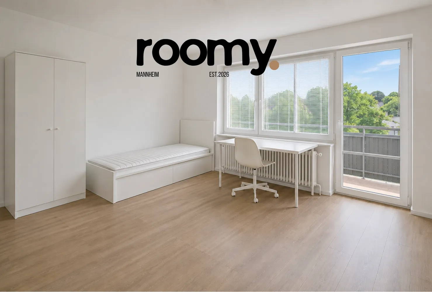 1 Zimmer Wohnung mit 15 m² in Mannheim – Bild 1