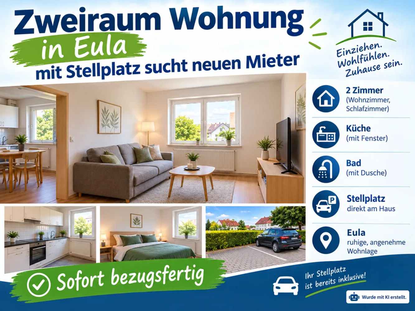 2 Zimmer Wohnung mit 60 m² in Borna – Bild 5