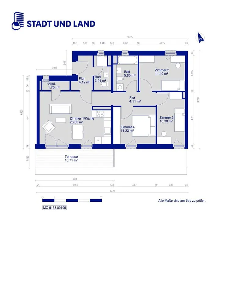 4 Zimmer Wohnung mit 81 m² in Berlin – Bild 10