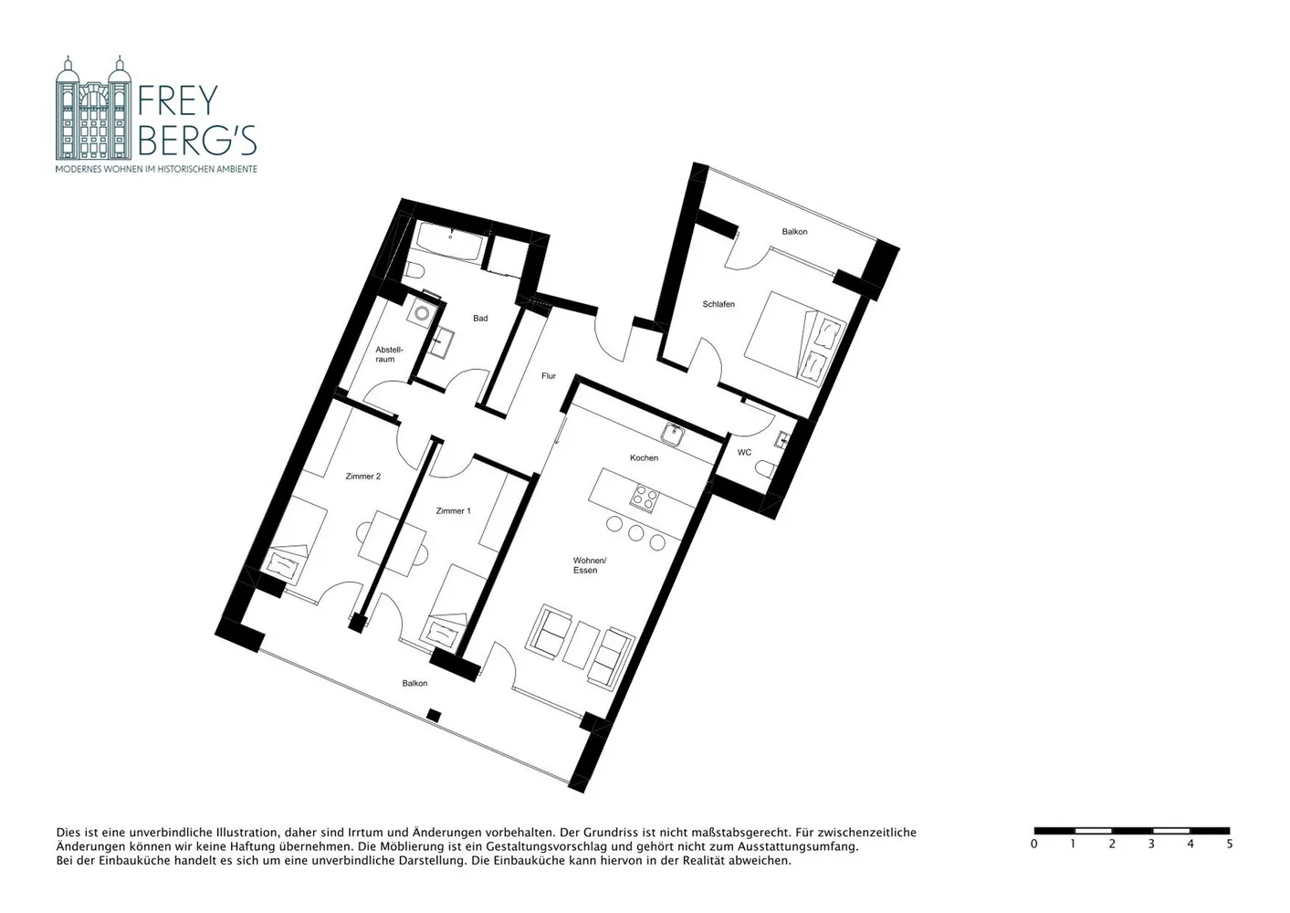 4 Zimmer Wohnung mit 113 m² in Halle (Saale) – Bild 9
