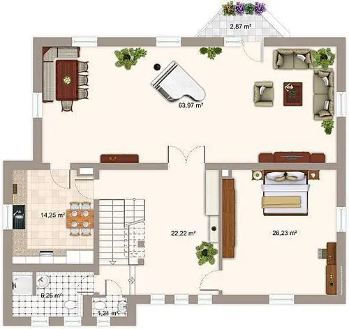 6 Zimmer Wohnung mit 236 m² in Chemnitz – Bild 3