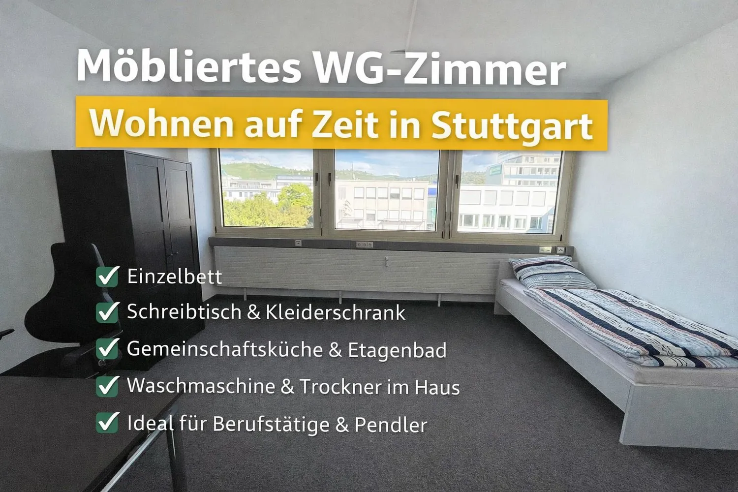 WG-Zimmer mit 17 m² in Stuttgart – Bild 4