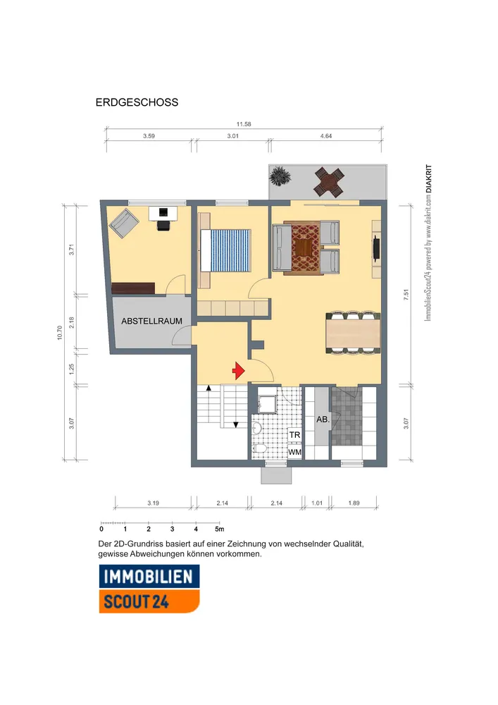 3 Zimmer Wohnung mit 80 m² in Kaiserslautern – Bild 4