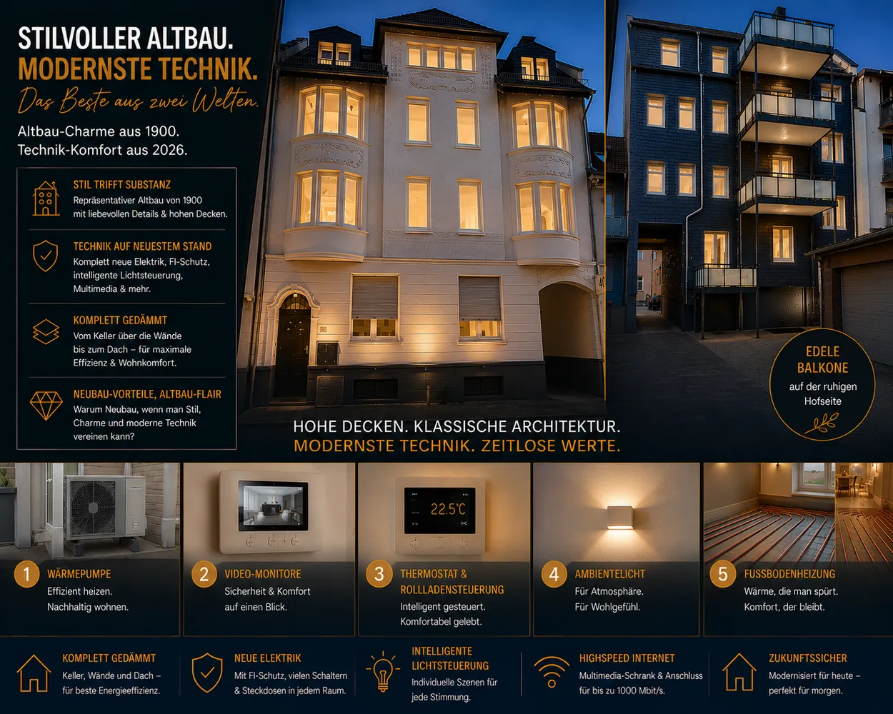 3 Zimmer Wohnung mit 76 m² in Solingen – Bild 1