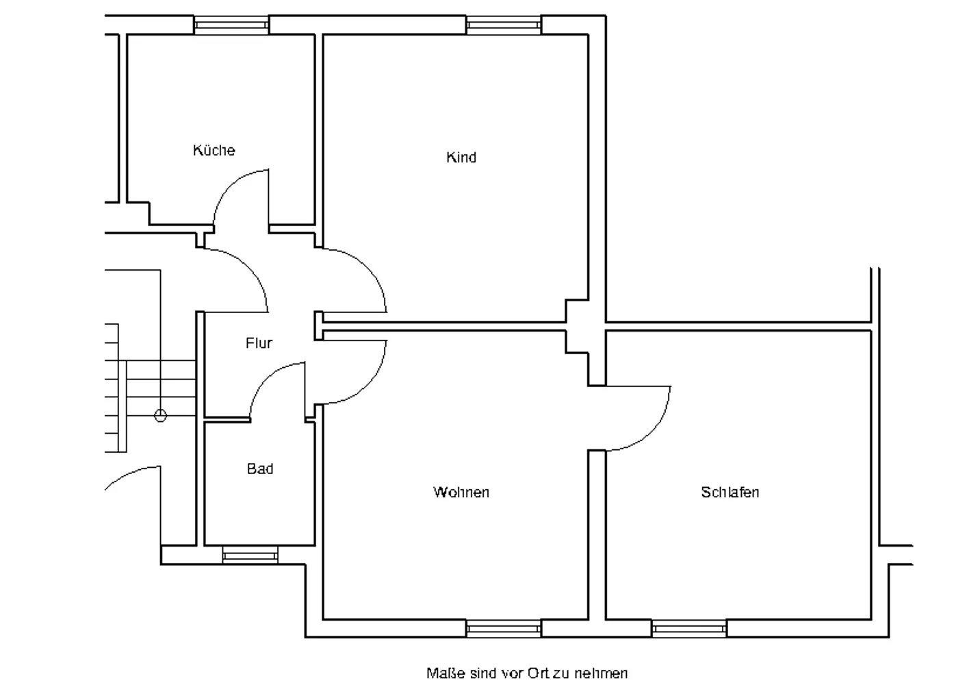 3 Zimmer Wohnung mit 56 m² in Braunschweig – Bild 2