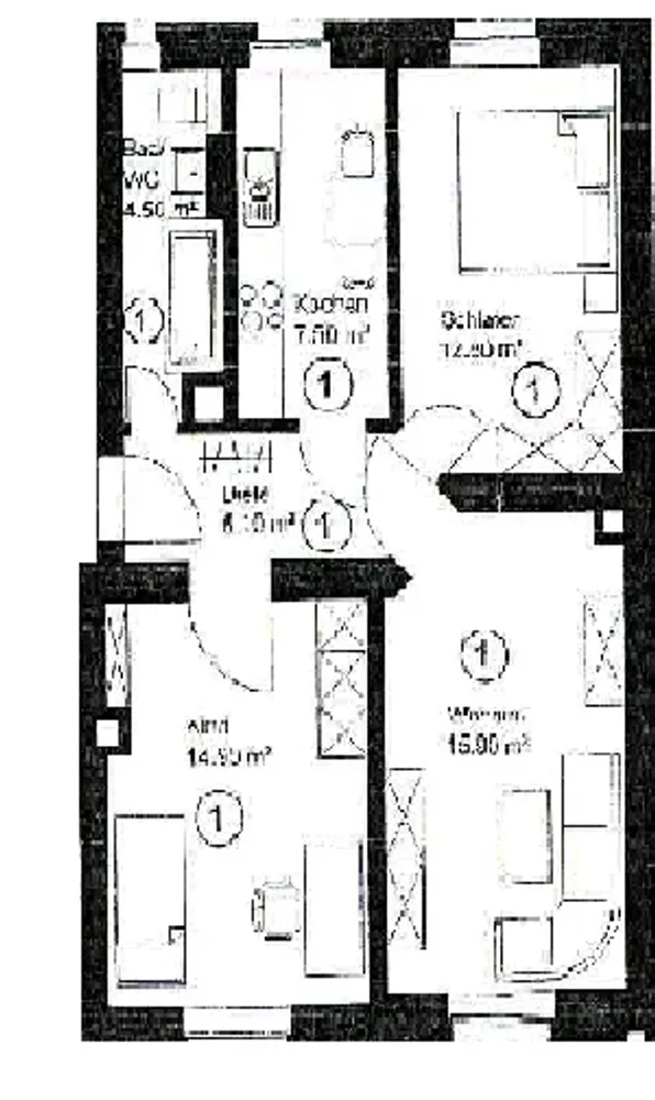 3 Zimmer Wohnung mit 61 m² in Leipzig – Bild 9