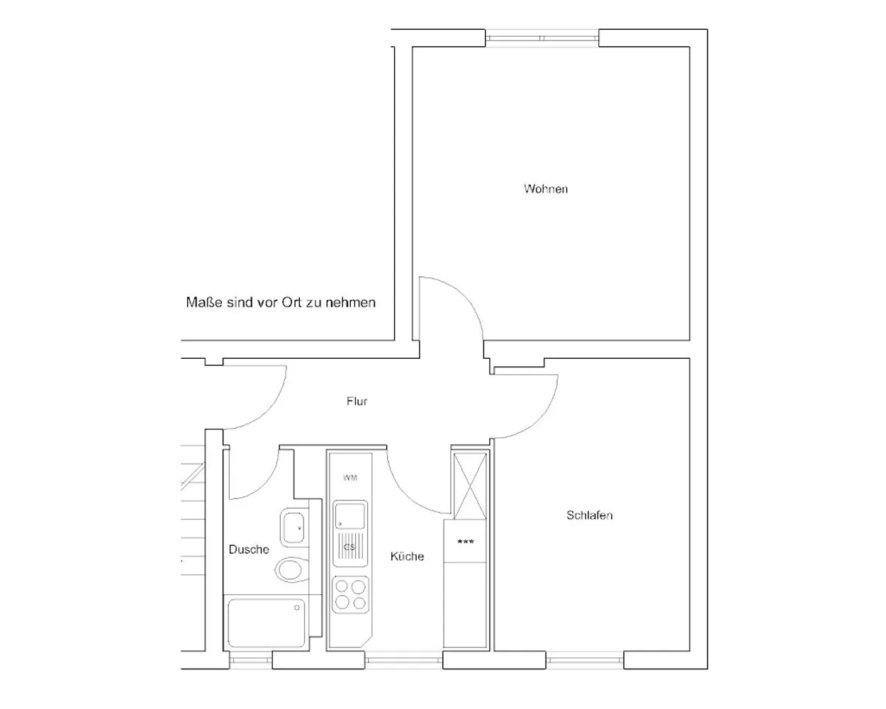 2 Zimmer Wohnung mit 41 m² in Braunschweig – Bild 5