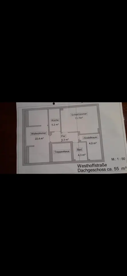 3 Zimmer Wohnung mit 55 m² in Lübeck – Bild 5