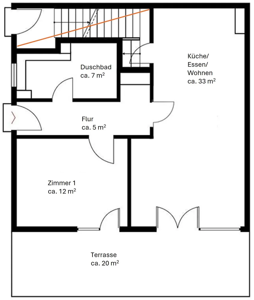 2 Zimmer Wohnung mit 55 m² in Hamburg – Bild 10