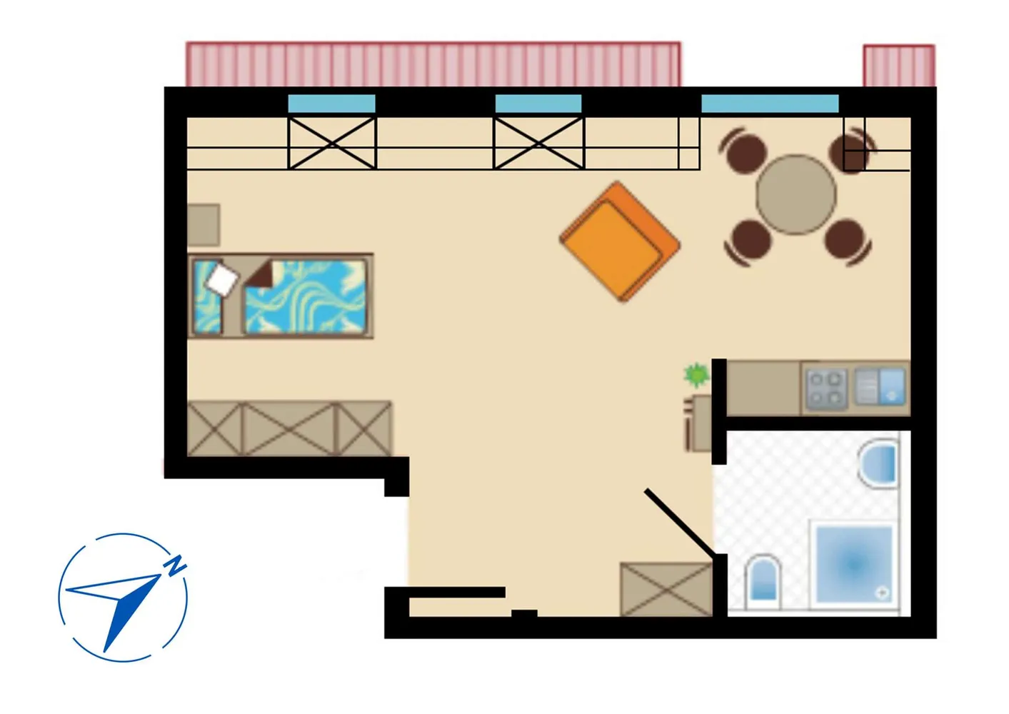 1 Zimmer Wohnung mit 35 m² in Leipzig – Bild 8