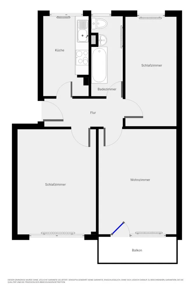 3 Zimmer Wohnung mit 61 m² in Halle (Saale) – Bild 12