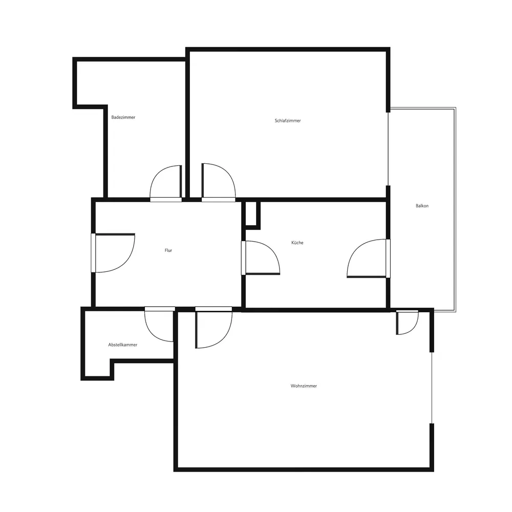 2 Zimmer Wohnung mit 59 m² in Stuttgart – Bild 3