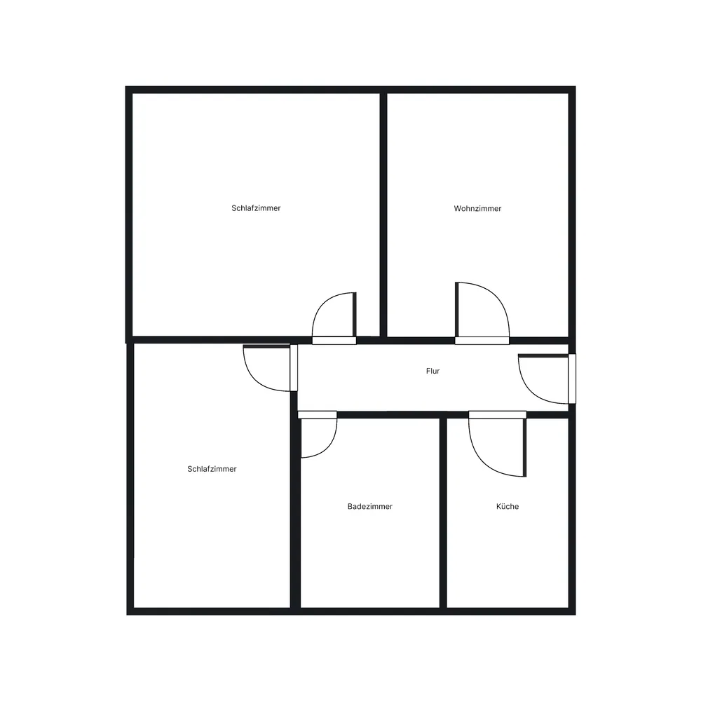 3 Zimmer Wohnung mit 46 m² in Lübeck – Bild 9