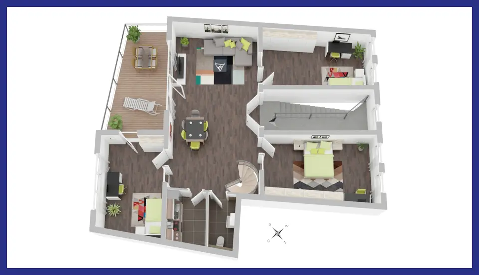 9 Zimmer Wohnung mit 162 m² in Rudolstadt – Bild 4