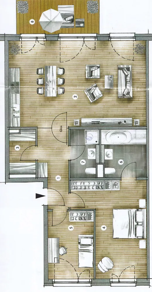 3 Zimmer Wohnung mit 101 m² in Düsseldorf – Bild 10