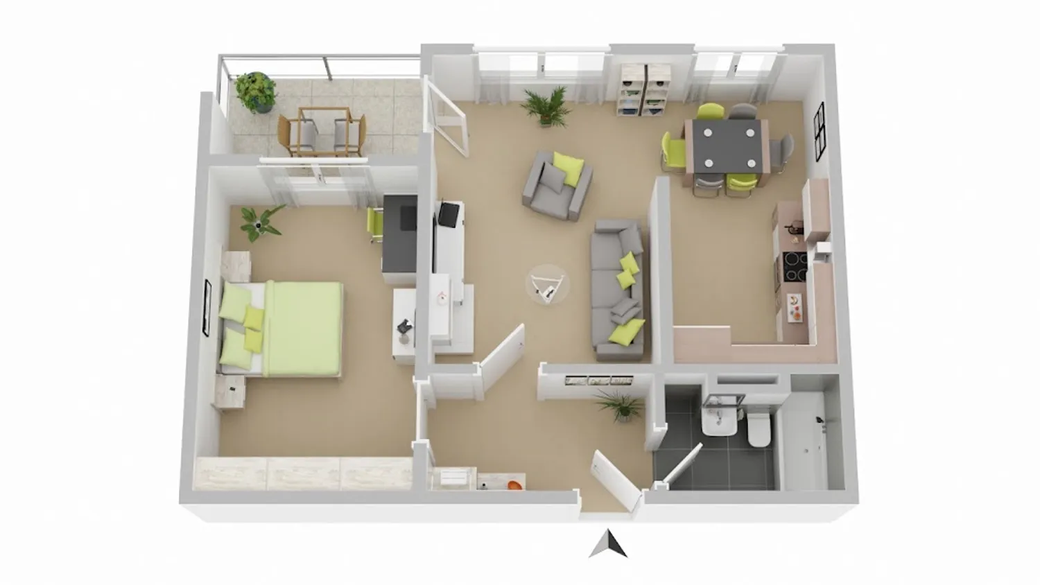 2 Zimmer Wohnung mit 58 m² in Braunschweig – Bild 11