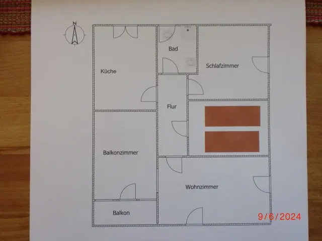 2 Zimmer Wohnung mit 70 m² in Quedlinburg – Bild 9