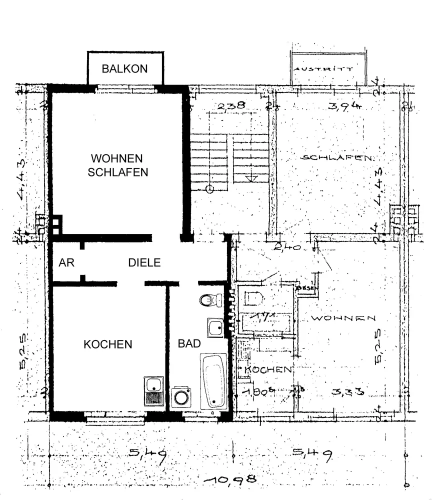 2 Zimmer Wohnung mit 42 m² in Essen – Bild 6