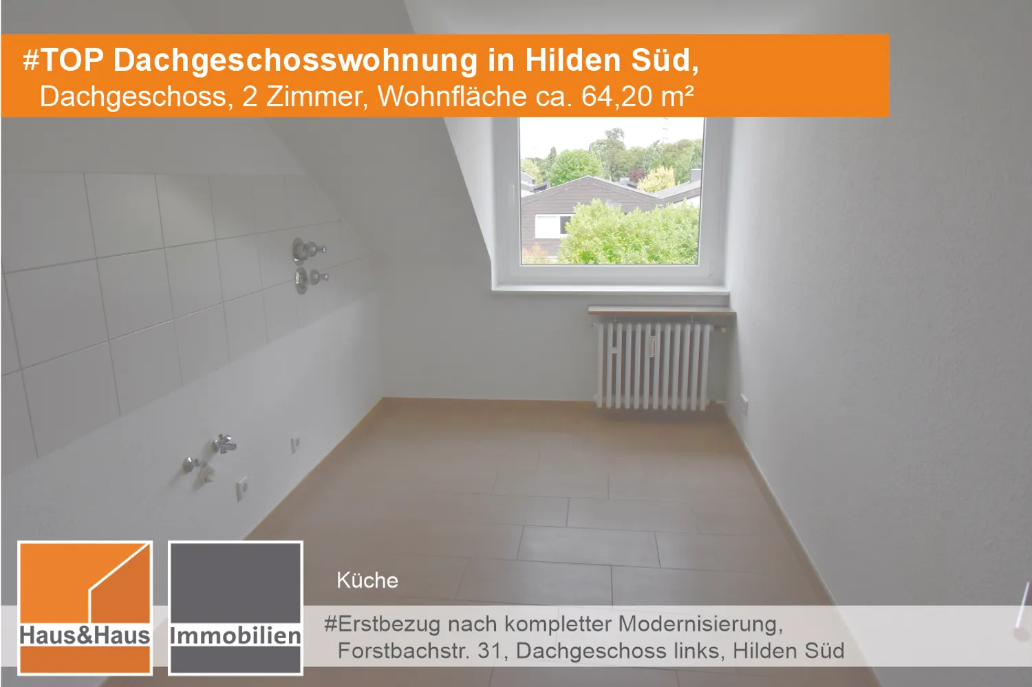 2 Zimmer Wohnung mit 64 m² in Hilden – Bild 8