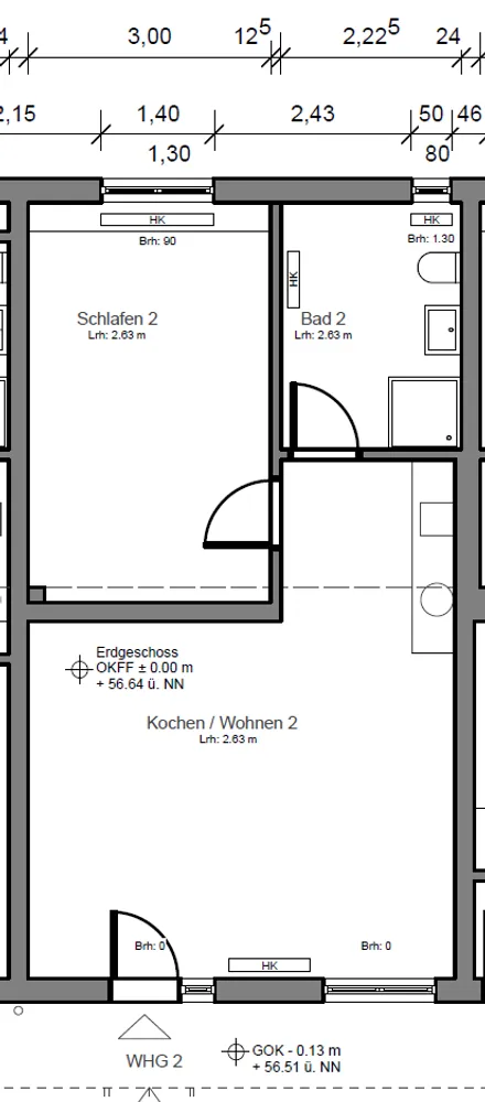 2 room apartment with 47 m² in Cologne – Photo 9